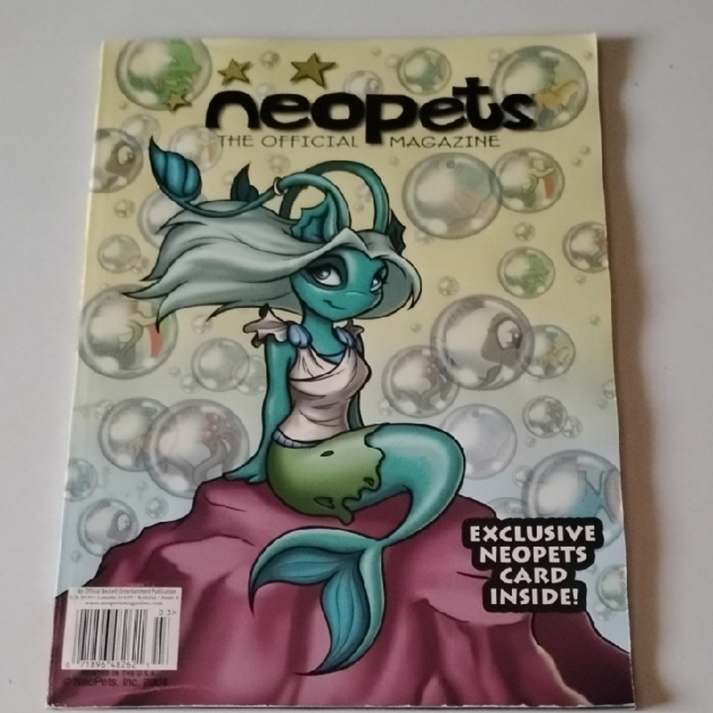 Collectable Neopets Magazine No. 8 2004 By Beckett Media